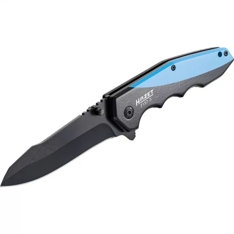 Klapmes Hazet 2157-3 met mesvergrendeling — compact handgereedschap