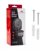 Maclean MCE25 GR wandgemonteerde 180° bewegings- en schemersensor, max. 1200W, grijs
