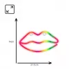 Neonlampen MANTA SNL61RGB LIPS RGB kleurwisselend decorbord, model SNL61RGB