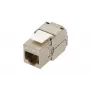 Extralink keystone CAT6A STP RJ45 haakse metalen keystone-module, enkelvoudige poort