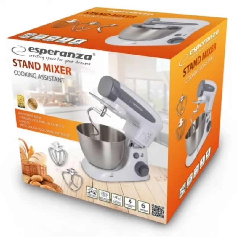 Esperanza EKM024 Cooking Assistant standmixer, 800 W, 4 l