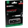 USB-stick Emtec B120 Click Secure 16 GB USB Type-A 3.2 Gen 2 zwart