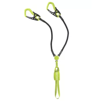Valgordel en heupgordel Edelrid Kabel COMFORT TRI — zwart/groen, 532 g, minimaal gebruikersgewicht 40 kg