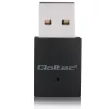 Compacte draadloze mini-USB-WLAN-adapter QOLTEC 57007 – single-band 2,4 GHz, tot 150 Mbit/s, interne antenne