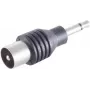 Adapter ShiverPeaks 57101 mono 3,5 mm jack naar coaxstekker
