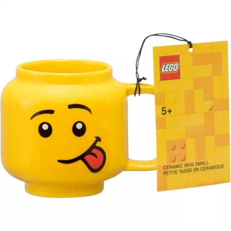 LEGO EYZ65827 kleine keramische mok met grappig gezicht 255 ml