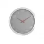NeXtime klok 3019 Dots, Ø35 cm, wand, grijs