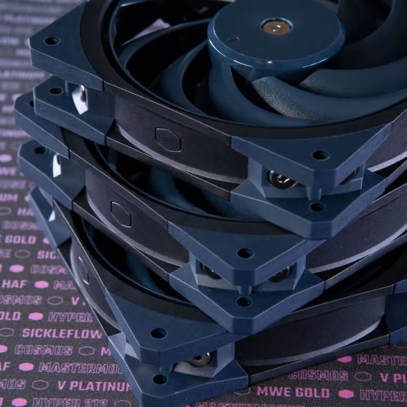 Cooler Master Mobius 120 OC 12 cm zwart 3 snelheden 3200 RPM