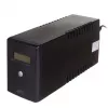 DIGITUS line-interactieve UPS, 800VA/480W 12V/9Ah x1 accu, 2x CEE 7/7 stopcontact, RJ-11, LCD (DN-170064-LCD)