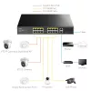 Cudy FS1018PS1 netwerk-switch 18 Fast Ethernet-poorten PoE