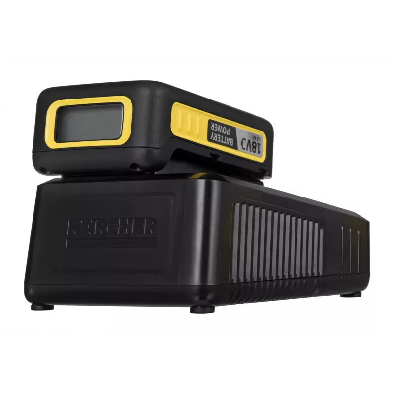 Accu- en laderset Kärcher Power 18 V 2,5 Ah, 1 accu, 1 lader, geel
