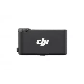 Microfoon-ontvanger DJI Mic 3 camerabevestiging zwart – batterijgevoed, inclusief 3,5-mm audio- en USB-kabel