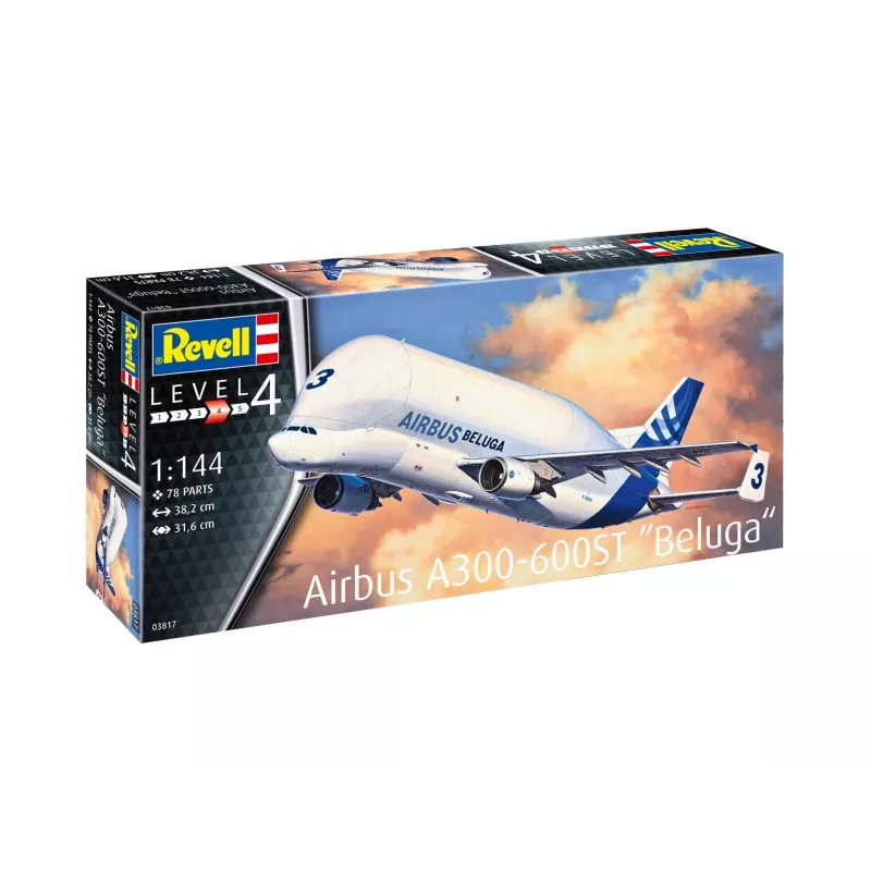 Revell 1/144 schaal Airbus A300-600 pc(s) Beluga modelbouwpakket