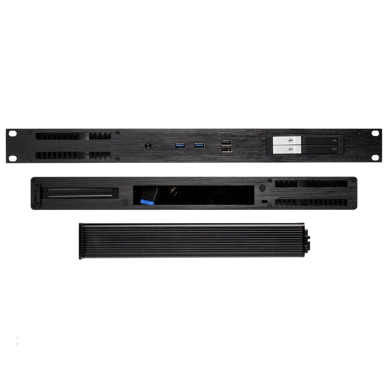 Serverbehuizing Akasa Galileo TU1 rack zwart
