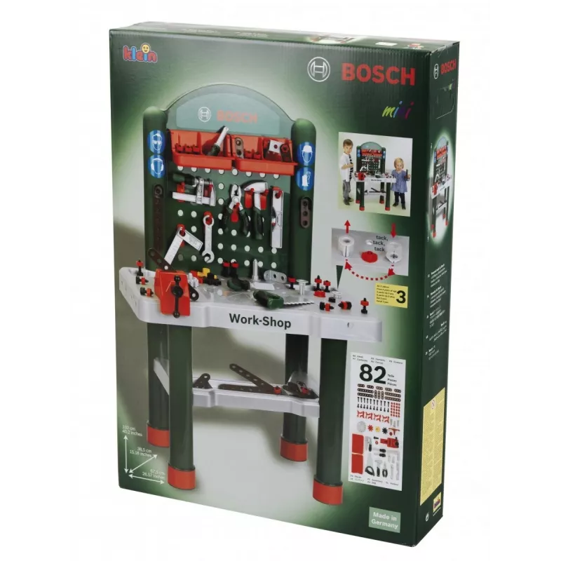 Gereedschapsset Bosch 82 elementen