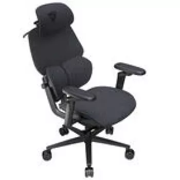 Gaming-stoel thunder x3 FLEX Pro Fabric grijs — ergonomische draaistoel, verstelbare armleuningen en kanteling