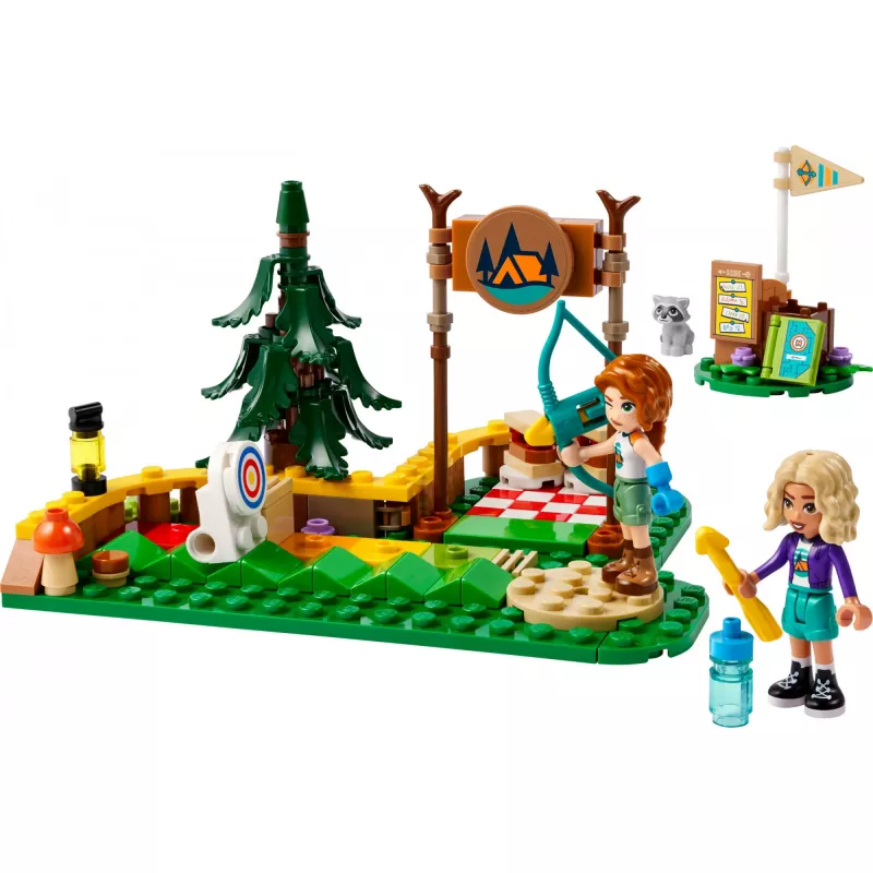 LEGO Friends boogschiet-avonturenkamp 42622 — 157 onderdelen, 2 minifiguren, leeftijd 6+