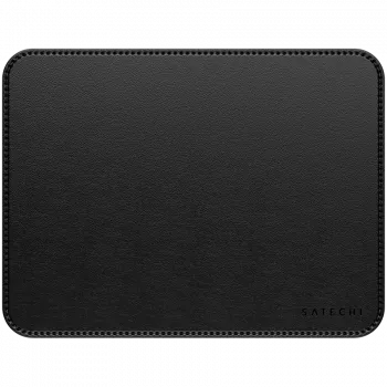 Satechi premium muismat – veganistisch leren muismat (zwart)