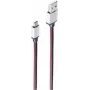 USB-kabel ShiverPeaks BS14-50096 0,9 m USB A micro-USB B rood