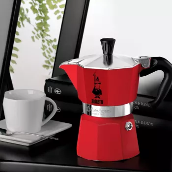 Bialetti Moka Express mokakan rood