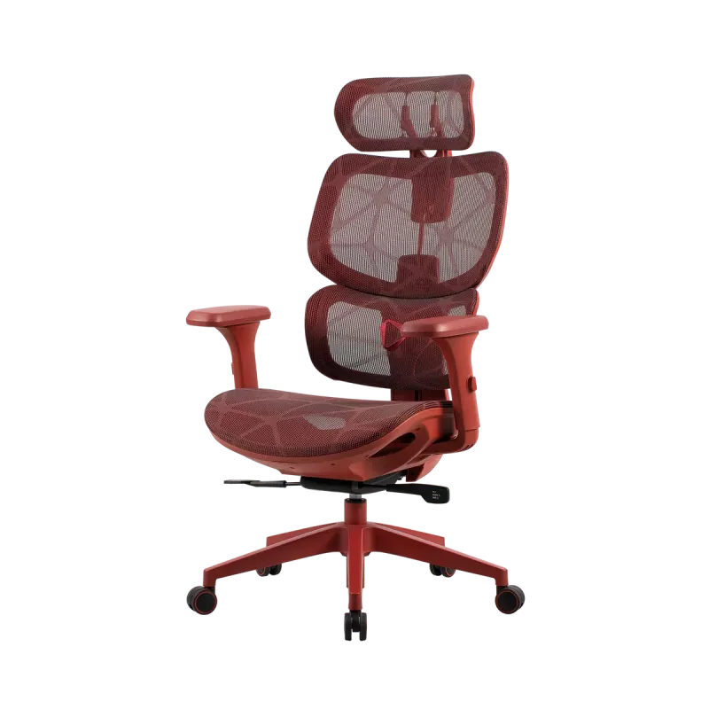Onex gaming bureaustoel | Ventra Premium netweefsel | rood