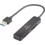 RF-PCR-220 USB-kaartlezer smartphone/tablet kaartlezer zwart (RF-5151022)