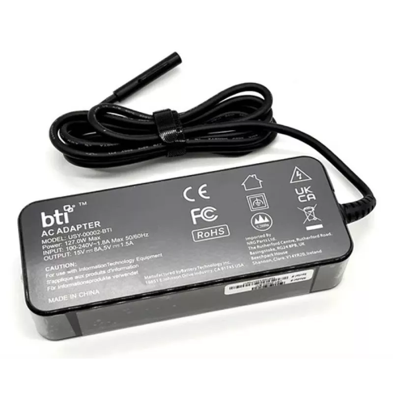Bti 127W 15V 8A AC-adapter Surface Connector - EU-versie