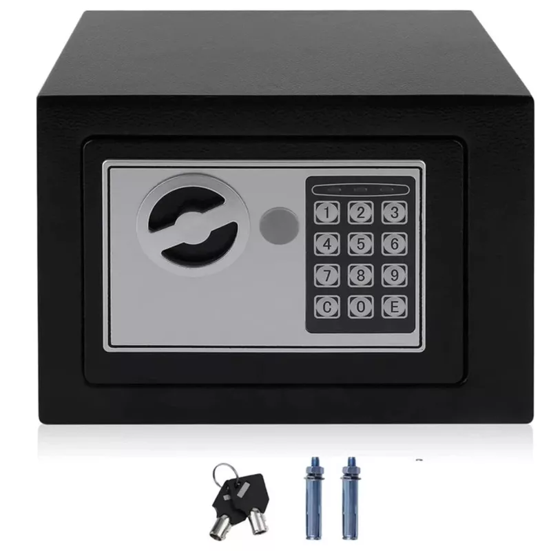 Extralink Home S-406 elektronische kluis met cijfercode en sleutels