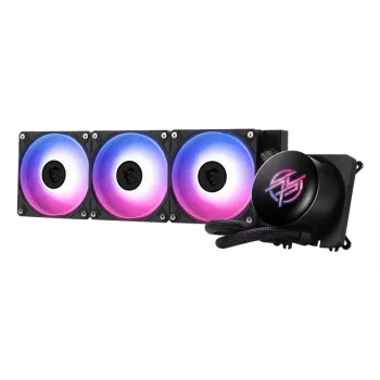 All-in-one-vloeistofkoeler MSI MPG CORELIQUID P13 — 120-mm-ventilator, 3-ventilatorradiator, LGA 1851-ondersteuning, zwart