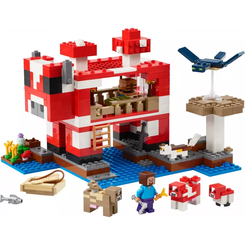 LEGO MINECRAFT 21270 Het Mooshroom-huis