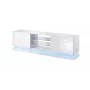 Cama TV-kast QIU 200 MDF wit glanzend/wit glanzend