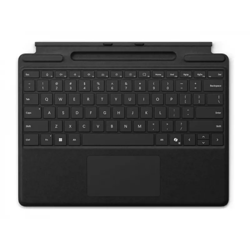 Microsoft Surface Pro toetsenbord met Slim Pen-opberging, zwart, Engels (8XB-00161)