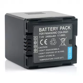 Extra Digital accu Panasonic VBD210 (CGA-DU21) 7,2V 1860mAh oplaadbaar