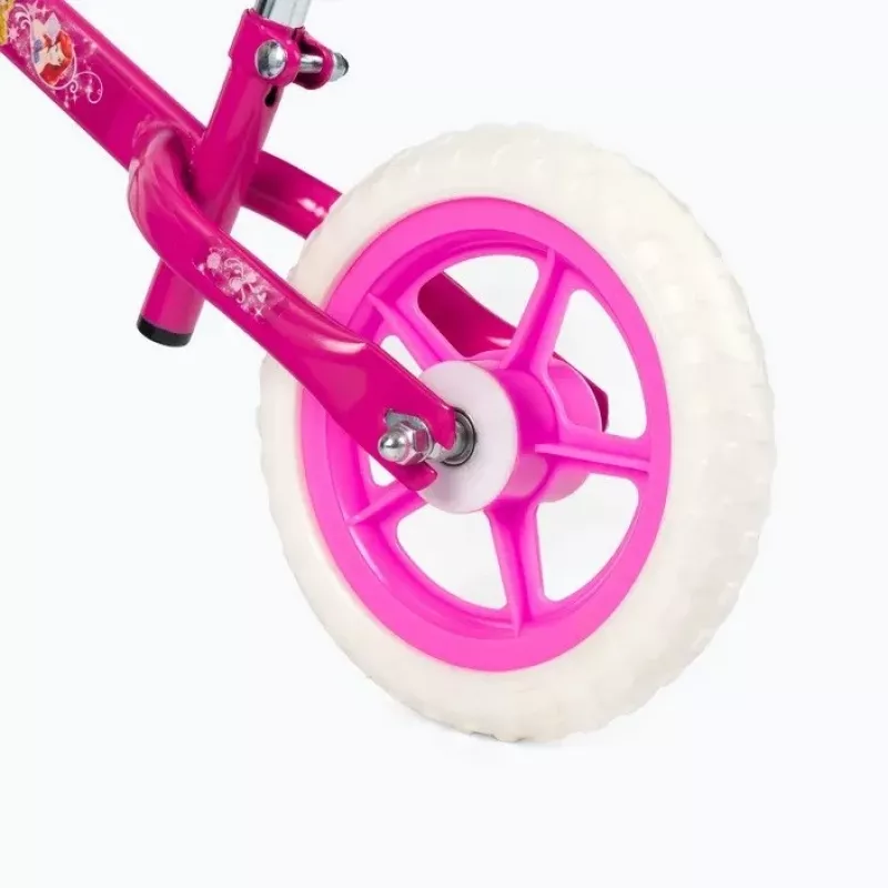 Loopfiets HUFFY Princess 10 inch voor kinderen, zonder pedalen, licht frame, schuimbanden
