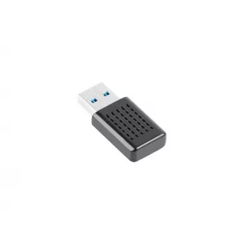 Draadloze USB-netwerkadapter LANBERG NC-1200-WI, WLAN USB 2.0, 2x interne antennes 2 dBi, tot 5000 Mbit/s