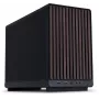 PC-behuizing Lian Li A3-mATX micro tower — Micro-ITX/Micro-ATX, Wood & zwart, ondersteunt ATX/SFX/SFX-L-voedingen