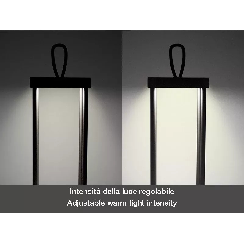 Oplaadbare lantaarn Beper P207ILI100 — zwart, draagbare LED-verlichting