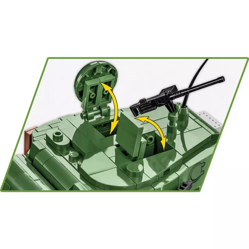 Bouwset COBI M26 Pershing T26E3 904 onderdelen kunststof voor kinderen vanaf 3 jaar