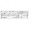 Sharkoon OfficePal K30W wit DE-layout Rubberdome