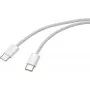 Renkforce USB-kabel USB-C®-stekker, USB-C®-stekker 1,00 m wit twisted pairs RF-6056878 (RF-6056878)