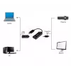 Videokabeladapter GEMBIRD A-HDMIF30-DPM-01 HDMI type A naar DisplayPort 0,15 m zwart