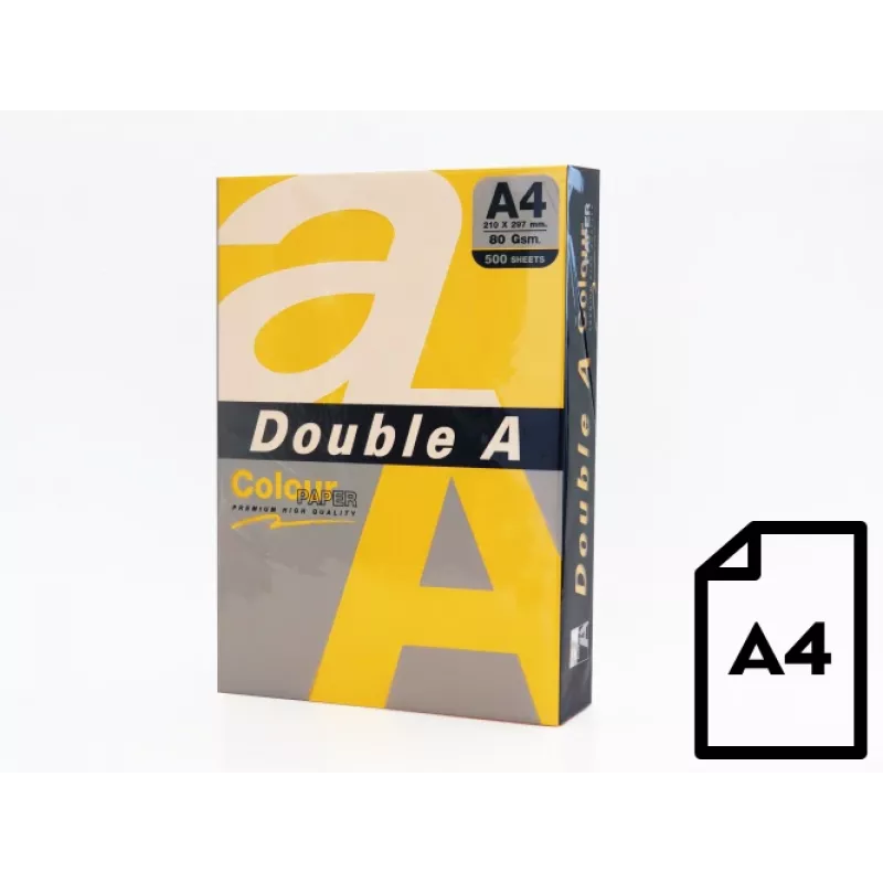 A4 kleurpapier double a DA-GOLD 80 g/m², 500 vel