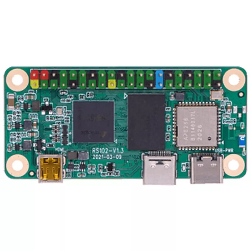 Radxa Zero 512MB, D0H, pin-header gesoldeerd (RS102-D0H)