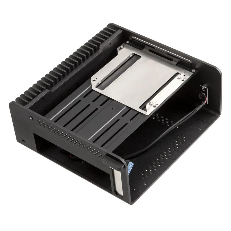 Streacom ST-FC8B Alpha Optical Fanless HTPC-behuizing + 120-Watt-voeding