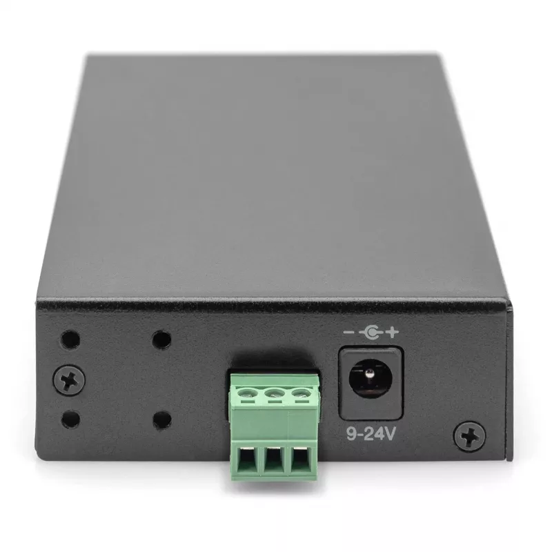 DIGITUS USB-hub 4-poorts 3.0->4xA3.0 industrial line zwart
