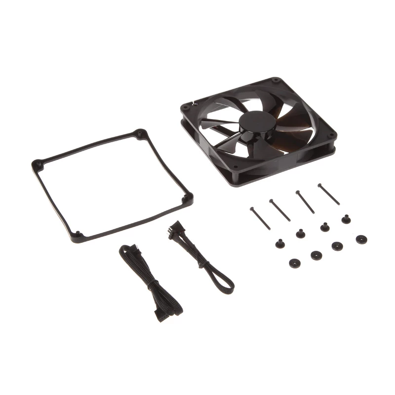 Noiseblocker NB-BlackSilent Pro 140mm behuizingsventilator - zwart