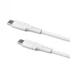USB-C naar USB-C vaste kabel FIXED FIXDLS-CC2-WH, 2 m, 60 W
