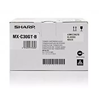 Tonercartridge Sharp MX-C30GTB 3000 pagina's zwart