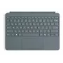 Draadloos toetsenbord Microsoft Surface EP2-32735 QWERTZ Duits Bluetooth blauw voor Surface Pro 12 inch
