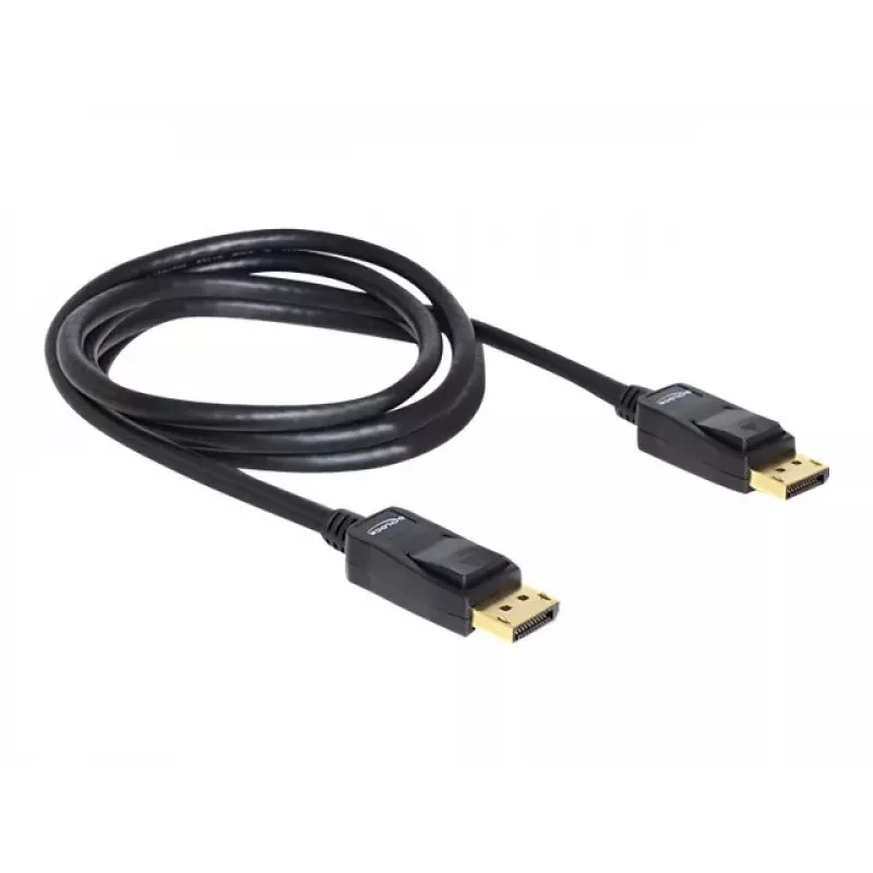 DisplayPort-kabel DeLOCK 82585 2 m zwart